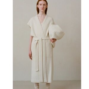 Lauren Manoogian Open Cardigan Vest NEW